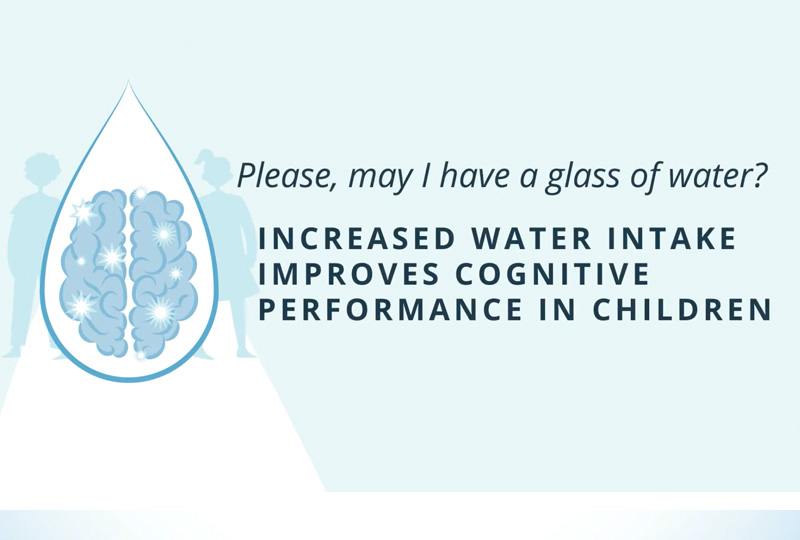 Pourquoi l'eau est-elle essentielle aux performances cognitives de votre enfant?
